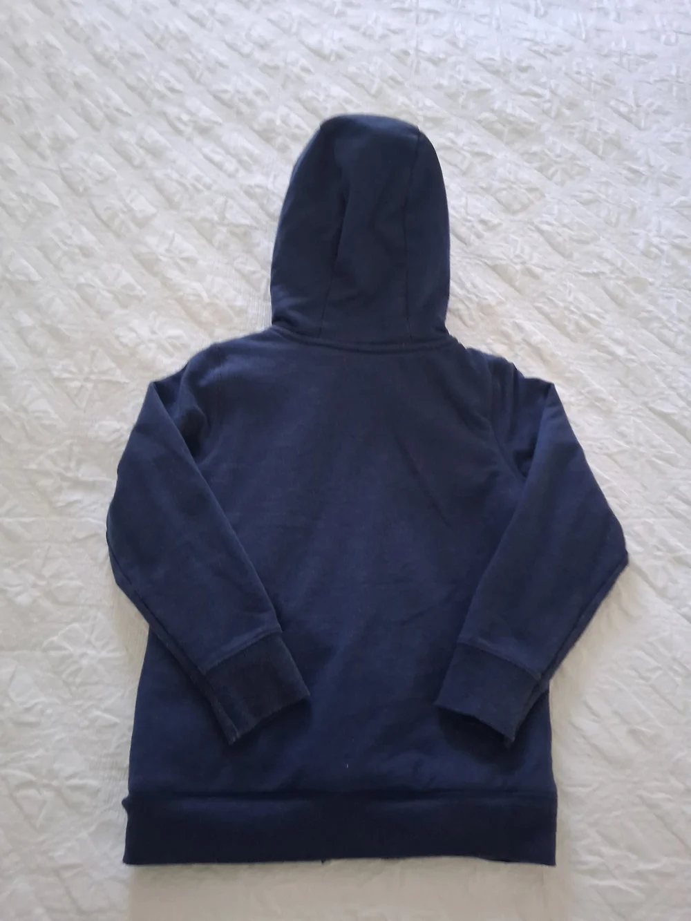 Carter's Boy's Dark Blue Full-Zip Hooded Sweatshirt Size 7 Years Cozy Outdoors